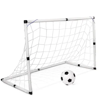 Футболна мрежа Преносим футболен гол Полипропиленова футболна мрежа DIY футболни тренировъчни цели за футболен тренировъчен мач