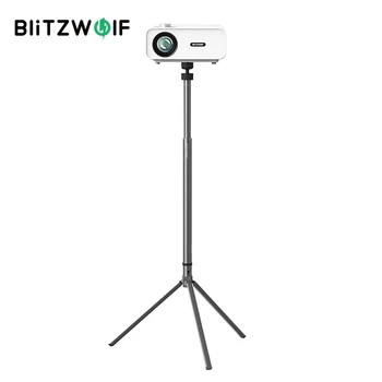 BlitzWolf BW-VF3 стойка за проектор статив стабилен преносим 360 ° регулиране алуминиева сплав тегло капацитет 10 кг за проектор филм