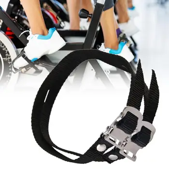 2Pcs Полезна каишка за педали Удобна полипропиленова лента за педали за велосипеди Полезна надеждна каишка за крака за велосипеди