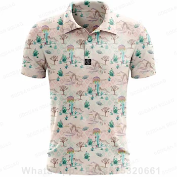 Летни ежедневни тениски Мъжки ризи с къс ръкав Поло ризи с копчета Работни ризи Бързо суха тениска Спортен риболов Голф пуловер