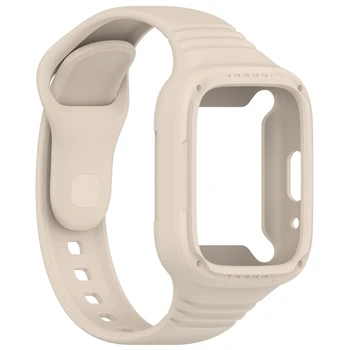Силиконова каишка & Защитен калъф за часовник 3 активен/Lite Резервен часовник Гривна Лента Колан и протектор Cover