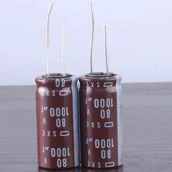 10pcs NCC Nippon Chemi-Con SXE 1000mfd 80v 1000uf електролитен кондензатор 105°C