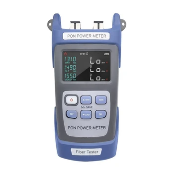 TM581 PON Power Meter SC / APC Оптичен тестер за влакна ONT / OLT 1310Nm / 1490Nm / 1550Nm за приложението & Работа