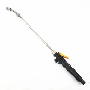  регулируема универсална пръскачка пръчка от неръждаема стомана замяна пръскачка пръчка мач 3/8 инча, с изключващ клапан
