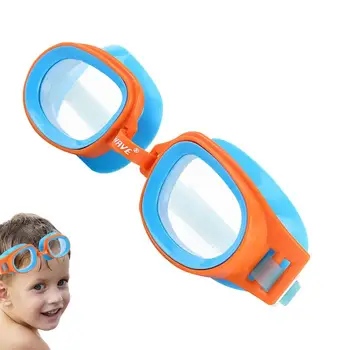 Детски Hd очила за плуване Ярки цветни очила за плуване Анти UV очила за вода за басейн Плажно плуване