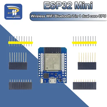 За Wemos Mini D1 ESP8266 ESP32 ESP-32S WIFI Bluetooth CH9102X CH9102 Модул за развитие на борда за Arduino с щифтове
