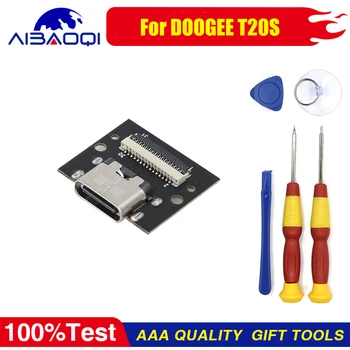 USB Plug Charge Board SIM съвет за DOOGEE T20S телефон Flex кабели Модул за зареждане Телефон Перфектни резервни части