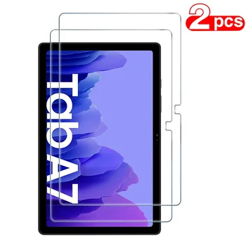 2PCS закалено стъкло екран протектор за Samsung Galaxy Tab A7 10.4 инчов SM-T500 T505 T507 анти надраскване ясно защитен филм