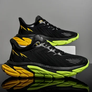 NEW Мъжки ежедневни маратонки Маратон Марка Професионални спортни обувки на открито за мъжко обучение Атлетични леки обувки за бягане Tenis
