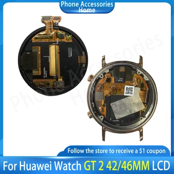 оригинален за Huawei Watch GT2 GT 2 LCD дисплей сензорен екран дигитайзер за Huawei GT 2 42MM 46MM дисплей LTN-B19 замяна