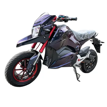 Фабрика на едро нов модел 3000w 72v електрически мотоциклет