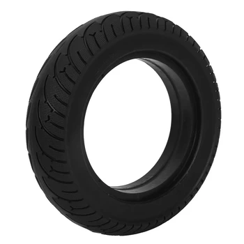 10X2.5 Черна твърда гума за електрически скутер Сгъваем E-Bike Разширена гума Каучук без инфлация електрически скутер гума