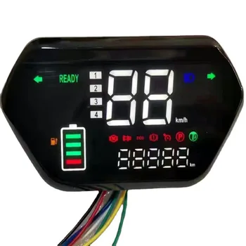 48V 60V 72V Ebike LCD дисплей метър контролен панел скоростомер екран за EBike електрически скутер моторни табло аксесоари