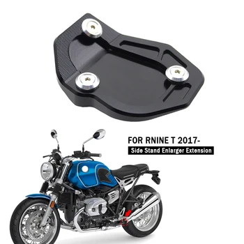 За BMW R NINE T RNINET Rnine T 2017-2021 2018 2019 2020 CNC Kickstand Foot Side Stand Extension Pad Support Plate Enlarge Stand