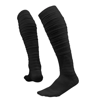 Дълги чорапи Мъже Ежедневни раирани тръбни чорапи Професионални футболни топки Лакрос Чорапи до коляното