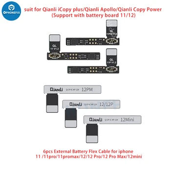 Qianli iCopy Plus екран оригинален цветен програмист вибратор & Touch ремонт батерия съвет слушалки плоча за iPhone 6-13 Pro Max
