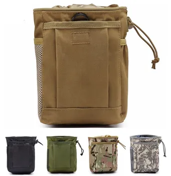 Лов Тактическо списание Dump Drop торбичка за рециклиране на талията пакет амуниции чанти Molle система Airsoft военни аксесоари чанта