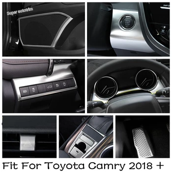 Високоговорител на вратата / рамка на таблото / фар / предупредителна лампа / старт стоп бутон капак за Toyota Camry 2018-2023 Аксесоари