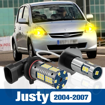 2pcs LED мъгла светлина Blub лампа аксесоари Canbus за Subaru Justy 2004-2007 2005 2006