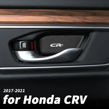 Вътрешна дръжка на китката на вратата стикер против защита от надраскване за аксесоари за вътрешна декорация За Honda CRV 2017 18 19 20 2021