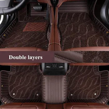 Най-високо качество! Специални стелки за кола по поръчка за Lexus LX 500d 2023 5 места водоустойчиви двуслойни килими за LX500d 2024-2022