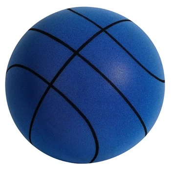 1 Pc подскачащи ням топка вътрешен безшумен баскетбол 21/18cm пяна баскетбол безшумен мека топка въздух скача баскетбол спортна играчка