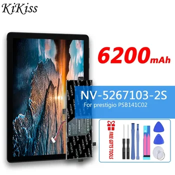 6200mAh KiKiss батерия NV-5267103-2S NV52671032S За prestigio PSB141C02 Smartbook 141 C2 лаптоп лаптоп Bateria