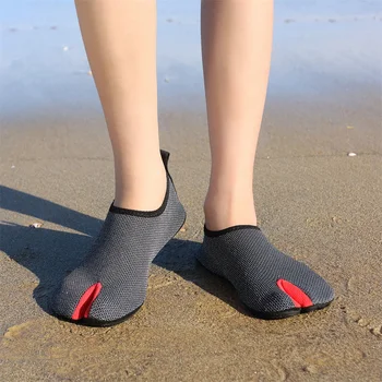 Унисекс боси обувки плаж водни спортове обувки за плуване маратонки жени йога фитнес спорт бягане обувки размер 34-49