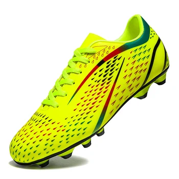 Външна обувка Мъже Footboot ботуши Професионални удобни футболни клинове Възрастни Ultralight Non-Slip Sport Training AG Drop Shipping