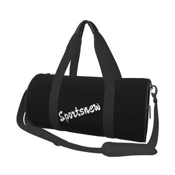 Sportsnew Log спортни чанти Singer Fashion Travel Training Gym чанта с обувки Сладък чанти Мъжки дизайн на открито фитнес чанта