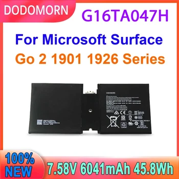 Нов G16TA047H DYNU01 лаптоп батерия за Microsoft Surface Go 2 1901 1926 серия 7.58V 45.8Wh 6041mAh в наличност Бърза доставка