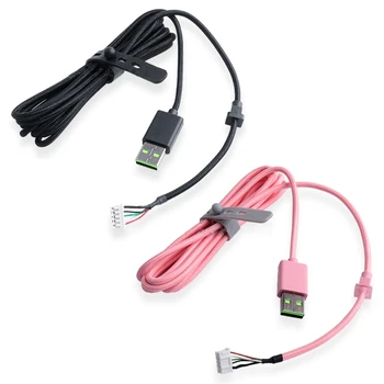 USB кабел за зареждане PVC линеен проводник за Razer Kraken / 7.1 V2 RGB / / Edition Ремонт на части за слушалки