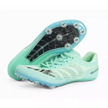 Sup Wind Track Field Carbon Plate Обувки за бягане за нокти Short Mid Run Full Palm Athletics Competition Spikes Sprint Sneakers