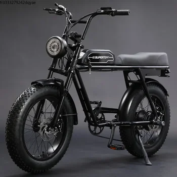 26 инчов сгъваем дебел гума електрически велосипед литиева батерия електрически автомобил 48V мазнини гума плаж променлива скорост електрически велосипед