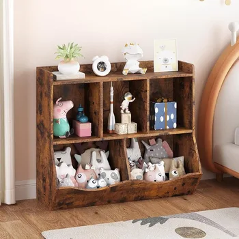 Toy Organizer Storage Shelf Bookshelf и Bookcase Toy Storage Multi Shelf With Cubby Organizer Cabinet for Boys Girls Box