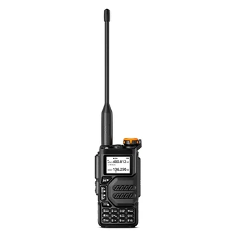 Portable UV-K5 5W Air-Band Walkie Talkie Commutator Station Amateur FM-Scrambler Wireless Frequency Copy TwoWay Radio