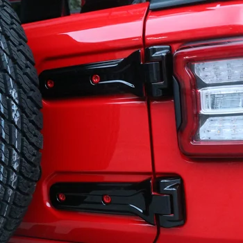 Автомобилна резервна гума задната врата панта покрива стикери за Jeep Wrangler JL 2018 нагоре екстериорни аксесоари кола стайлинг