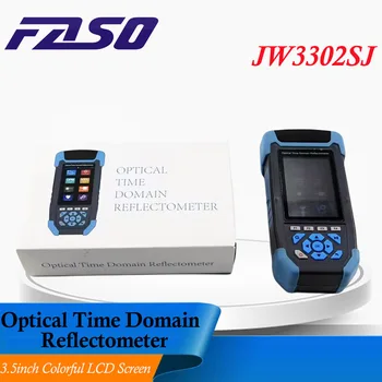 FASO JW3302SJ 3.5inch цветен LCD екран OTDR оптичен рефлектометър за време Цветен LCD екран