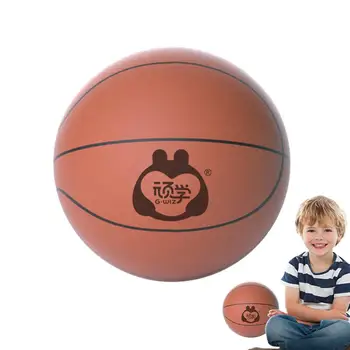 Silent Basketball Kids Youth Indoor Quiet Training Ball Portable Children Pat Training Ball Indoor Sports Ball Birthday Gift For
