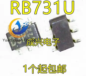 30pcs оригинален нов RB731U T108 екран отпечатан D3P SOT23-6 Schottky диод